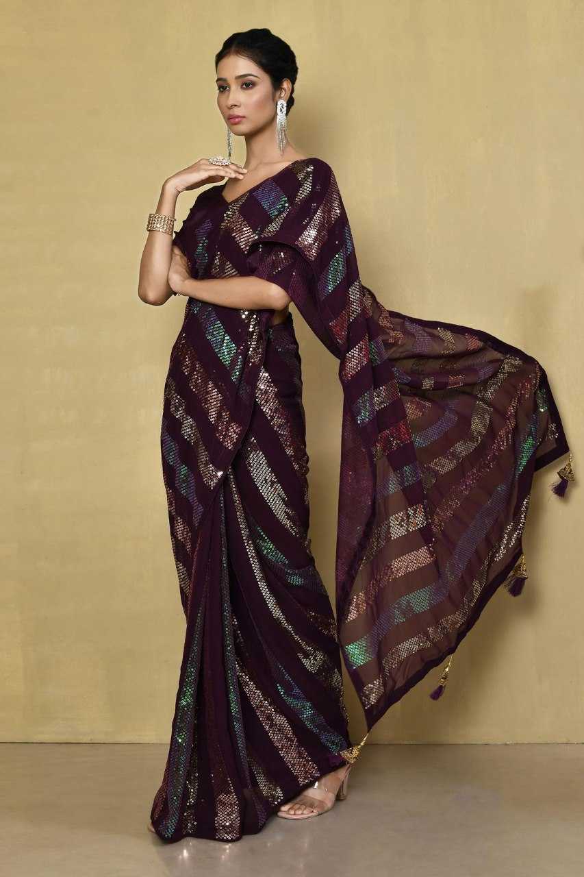 YNF GEORGETTE RVT 413 WHOLESALE SAREE MANUFACTURER